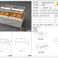 供应面包房中岛柜以及其它展示器材