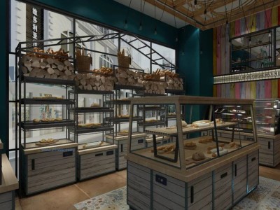 供应饼店、蛋糕展柜，单面柜-HM1图1