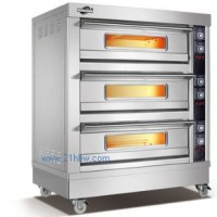 厂家直销三层九盘豪华不锈钢烤炉 层式面包食品烤箱 烘焙烤箱