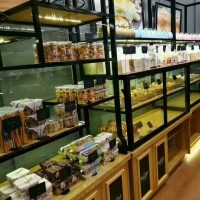 供应饼店、蛋糕展柜，单面柜-HM12
