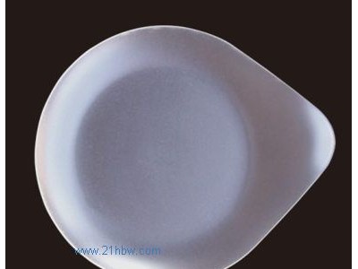 供应生日蛋糕刀叉勺盘：塑料盘(白色)T-10图1