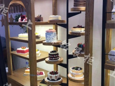 供应饼店、蛋糕展柜，蛋糕样品柜-HM09图1