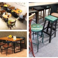 供应桌椅软装、并提供饼店设计服务