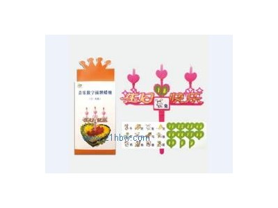 供应音乐数字插牌生日蜡烛图1