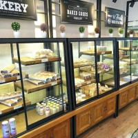 供应饼店、蛋糕展柜，单面柜-HM20