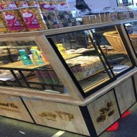 供应饼店、蛋糕展柜，中岛柜-HM24