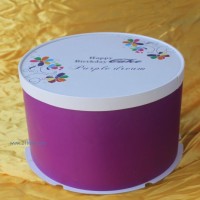 供应圆盒－－紫梦蛋糕盒