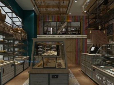 供应饼店、蛋糕展柜，中岛柜-HM12图1