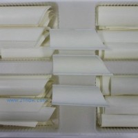 供应蛋糕西点巧克力装饰 纯手工系列：白瓦片