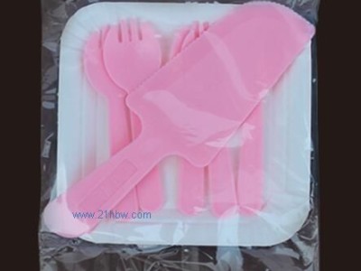 供应生日用品：刀叉勺盘蜡烛套餐组合19图1