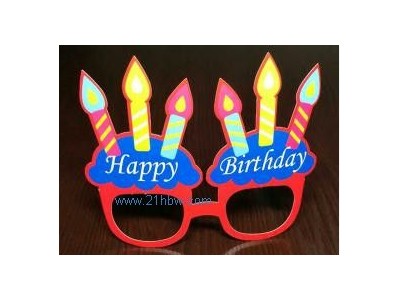 供应炫酷生日眼镜图1