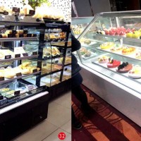 供应长沙星城货柜蛋糕柜面包柜边柜中岛柜-17