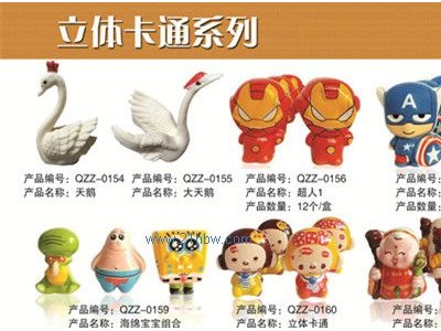 供应巧克力装饰-立体卡通系列2图1