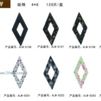 供应巧克力插件 菱形镂空系列