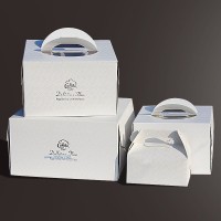 供应烘焙包装蛋糕盒西点盒-白色情节