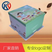 厂家供应烘焙包装纸质生日蛋糕盒，多颜色多尺寸可选：-01