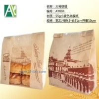 厂家出售 面包袋 烘焙袋 牛皮纸袋 450g土司袋100个/捆 2000个箱