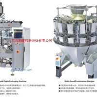 供应大型立式液体+膏体包装机+组合电子称