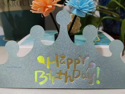 折叠生日帽 厂家直销图1