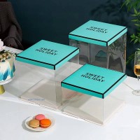 新款透明蛋糕盒