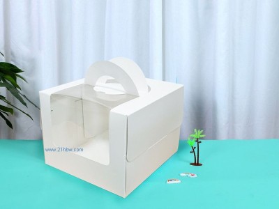 供应开窗手提蛋糕盒图1