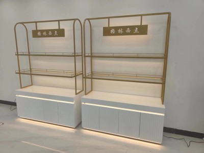 面包柜面包展示柜蛋糕中岛柜弧形边柜糕点模型展示架烘焙甜品展柜图6