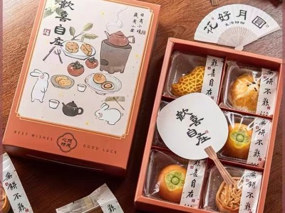 求购如图月饼盒图2