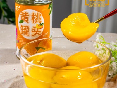 425克糖水黄桃罐头图1
