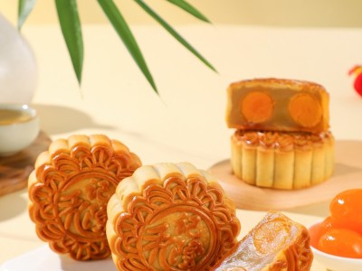 和记隆双黄白莲蓉礼盒月饼厂家源头图2