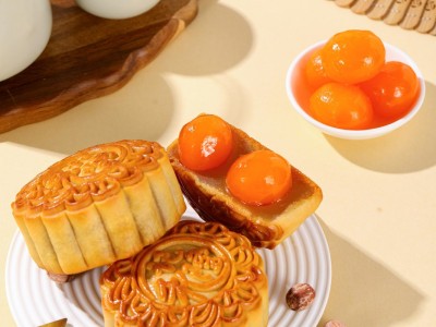 和记隆双黄白莲蓉礼盒月饼厂家源头图4