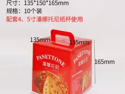 求购潘娜托尼红色包装盒，如图