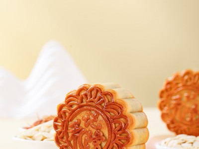 香港和记隆工厂传统港式双黄白莲蓉月饼/金腿五仁月饼代工供应图4