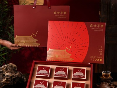 2026新款月饼盒 盛世华礼图2