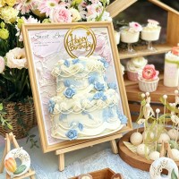 悬浮蛋糕画框展示架 （专利产品）